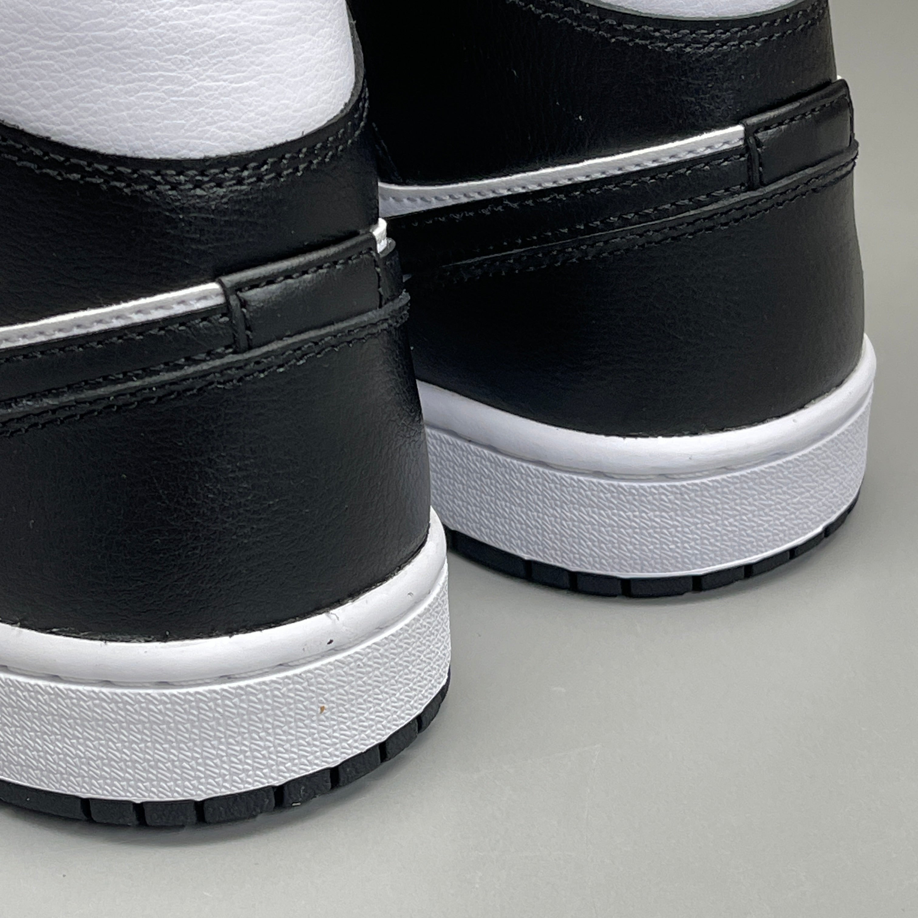 NIKE AIR JORDAN 1 Mid Panda Shoe Women's Sz 11 Black / White