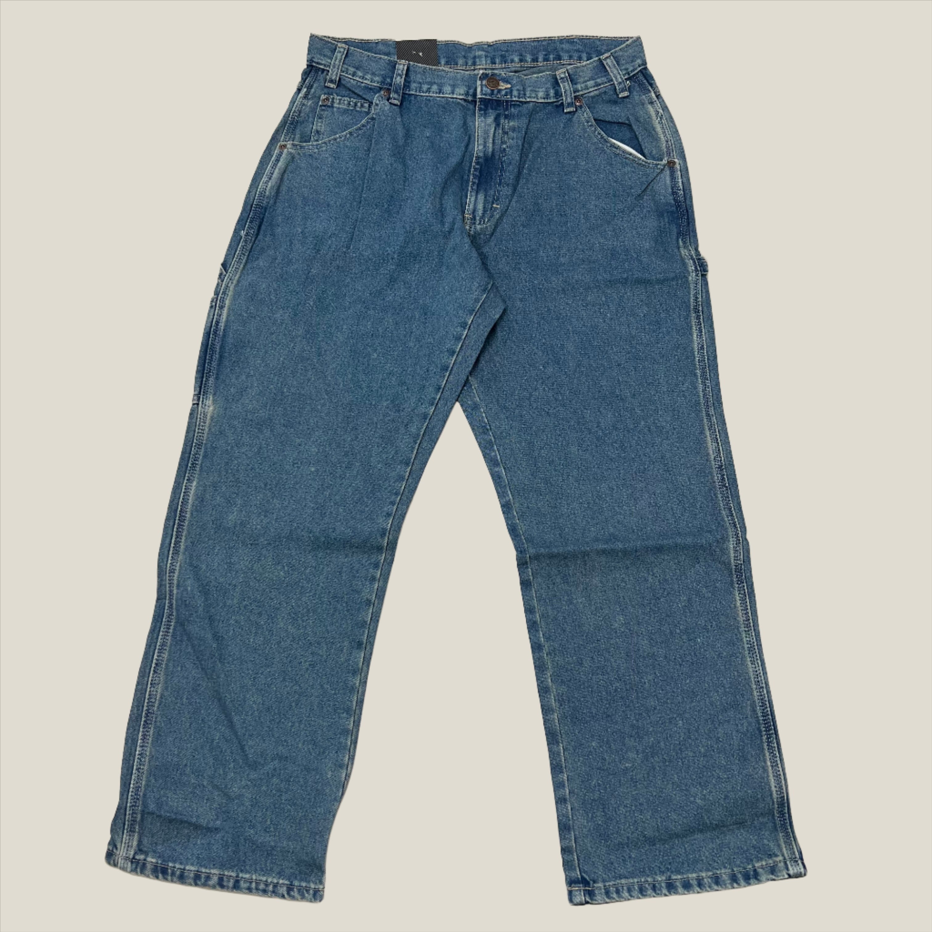 【DISCERNMENT】Unisex Classic Carpenter Denim Pants Carpenter Denim Pants – HOMEBASE610