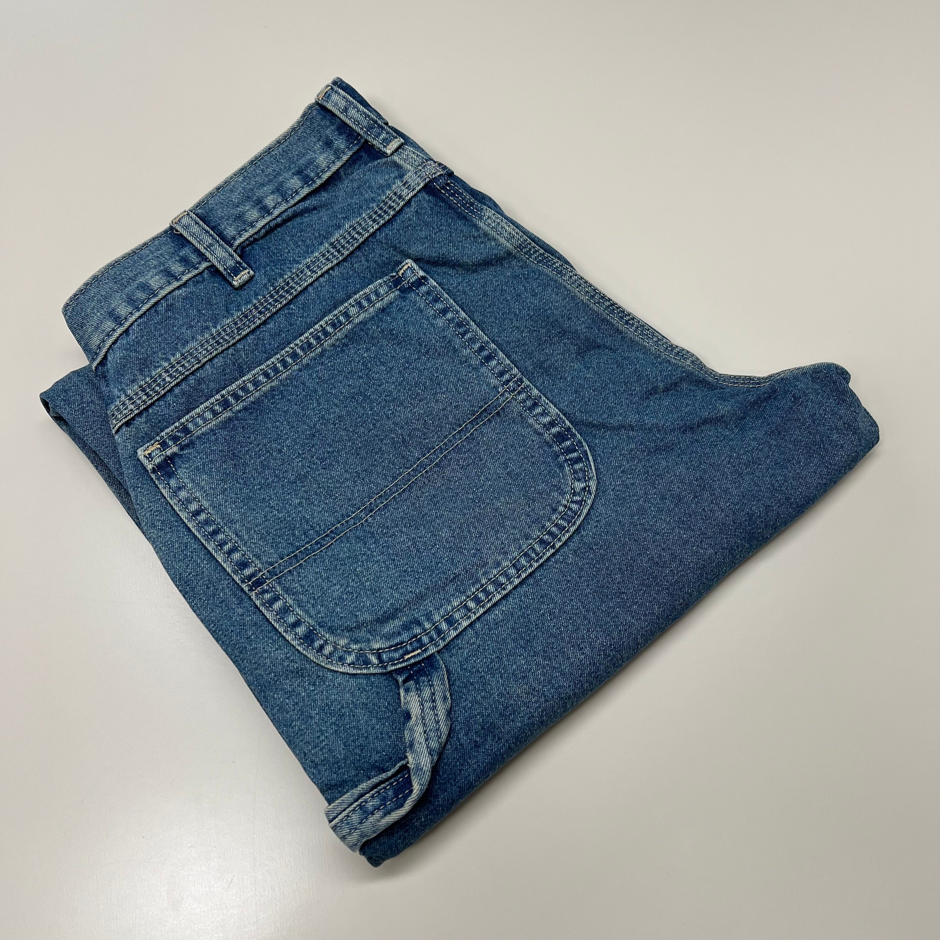 DICKIES Relaxed Fit Carpenter Jean Mns Sz 34X30 Heritage Tinted