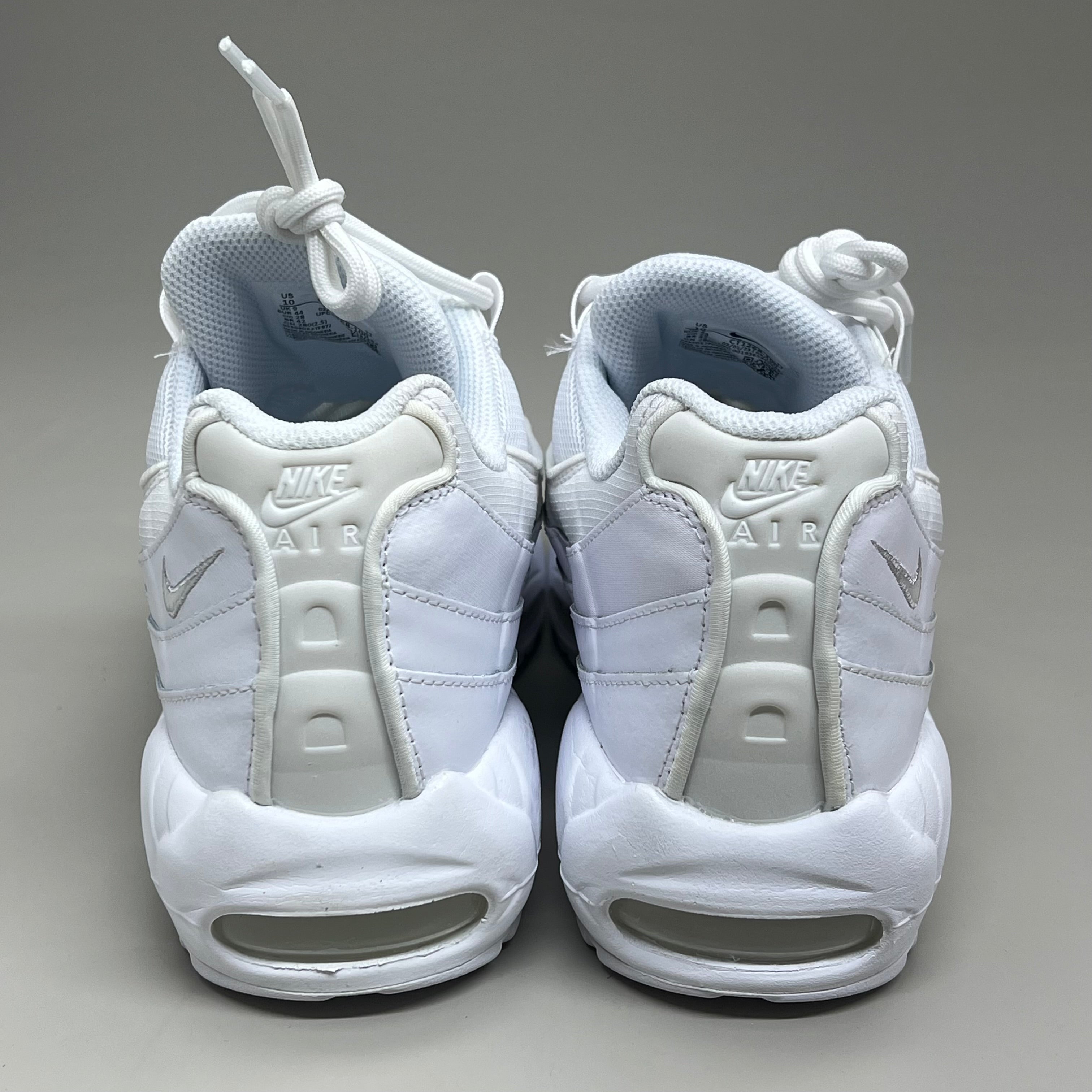 Nike AIR MAX95 ホワイト NIKE Air Max 95 Essential Air Cushioning Breathable Sz Men's