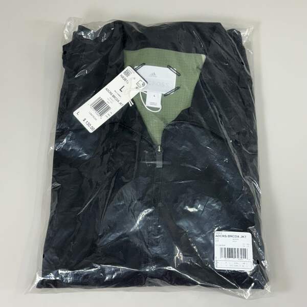 ADIDAS Men's Adicross BRCDA Golf Jacket Sz-L Black HA3613 | eBay