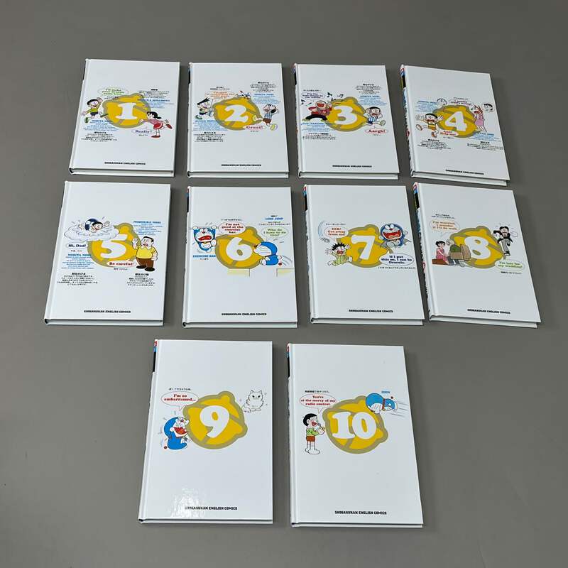 DORAEMON(1-10 VOLUME SET) Shogakukan English Language Comics