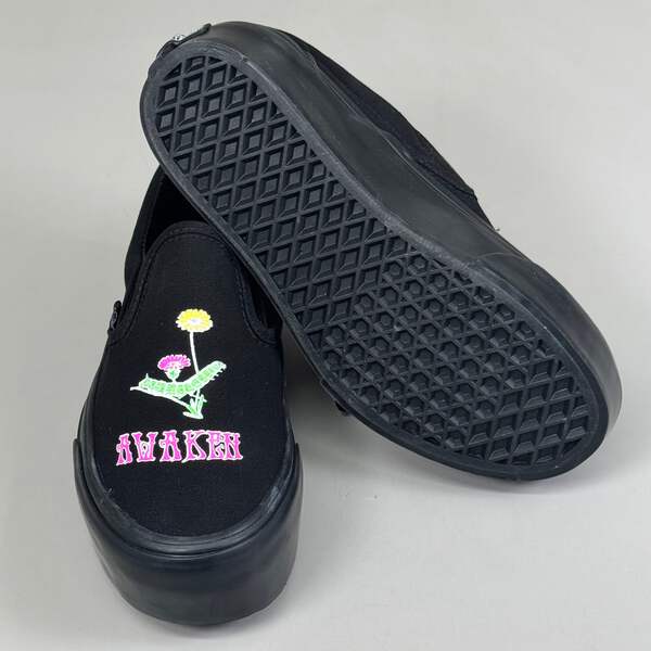 VANS Platform Awaken Desire Print Glow in The Dark Shoe Mens  display picture 2