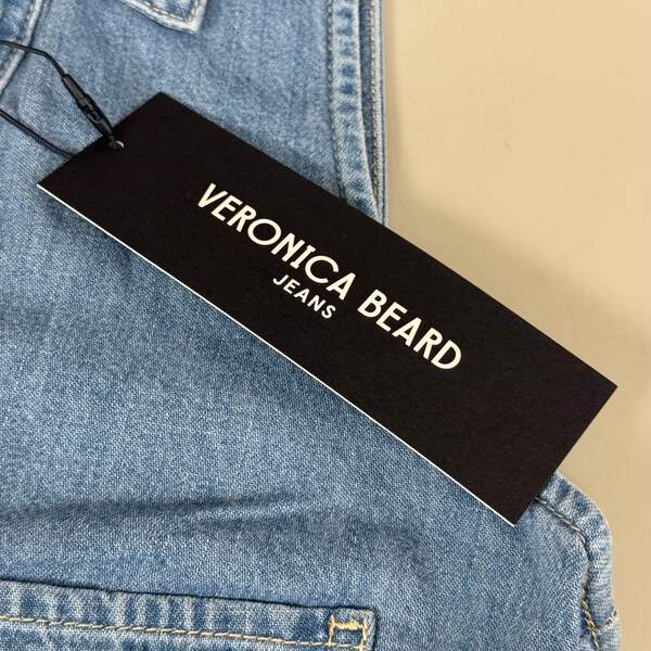 関税,送料無料Veronica Beard Edwinaデニムシャツワンピース Edwina Denim Shirtdress in Iceberg | Veronica Beard