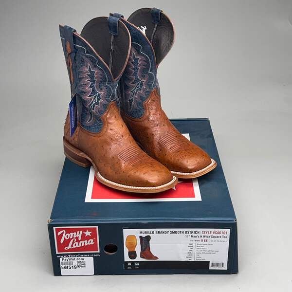 Men’s Tony Lama Murillo 11” Smooth Ostrich Tony Lama Men main image 2