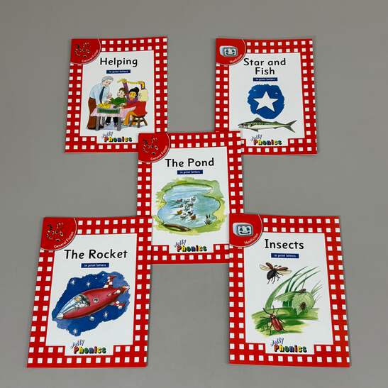 JOLLY PHONICS Readers Level 1, Complete Set (in Print