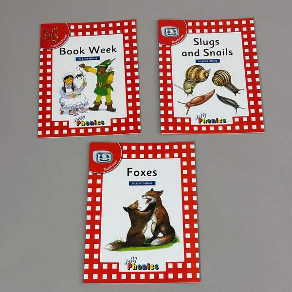 洋書 Let's Learn Jolly Phonics Set JOLLY PHONICS Readers Level 1, Complete Set (in Print