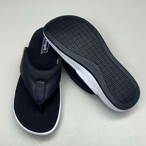 PROPET Easton Cushion Flip Flop Sandal Leather Men display picture 1