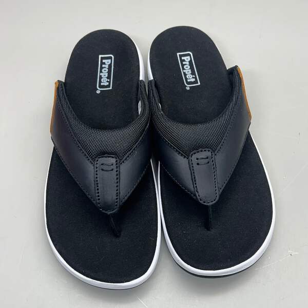 PROPET Easton Cushion Flip Flop Sandal Leather Men