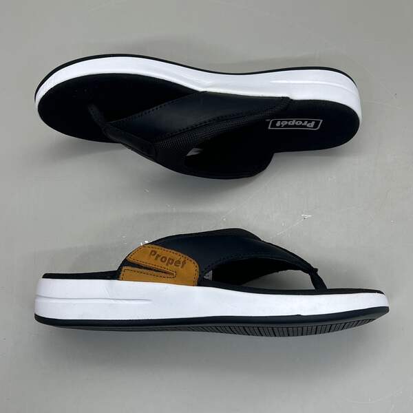 PROPET Easton Cushion Flip Flop Sandal Leather Men display picture 3
