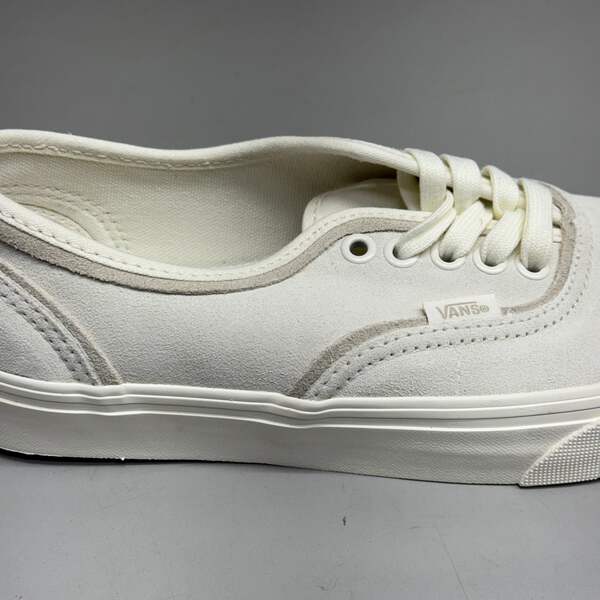VANS Authentic Sliver Sneakers Shoes Women's Sz 9.5 White/White