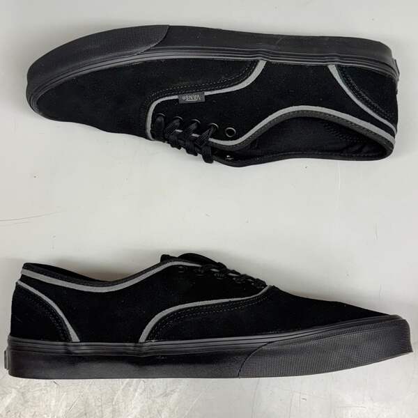 VANS Authentic Sliver Shoe Sz Men's 13.0 Black/Gray