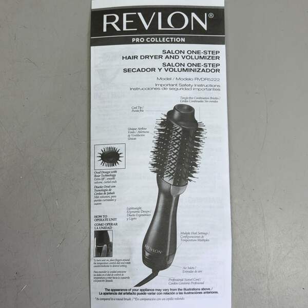 REVLON One-Step Volumizer Hair Dryer and Styler, Pink RVDR5222