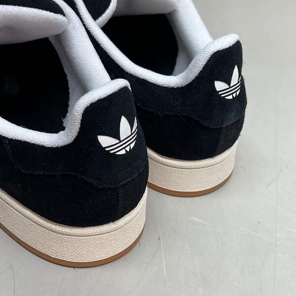 ADIDAS Campus 00s Fat Lace Sneaker Mens Sz 10.5 Black/Cloud White