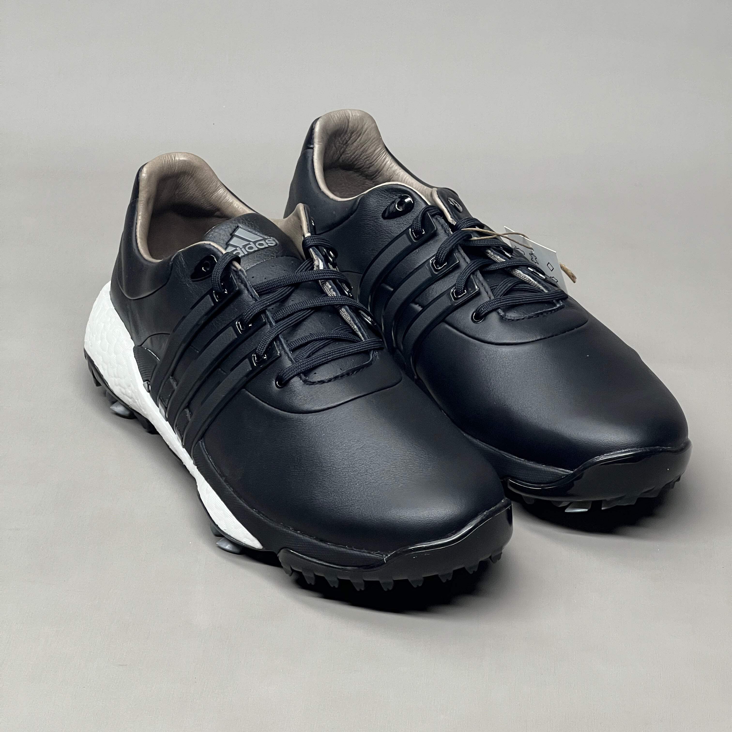 ADIDAS Golf Shoes TOUR360 22 Leather Men s Sz 11 Black Iron