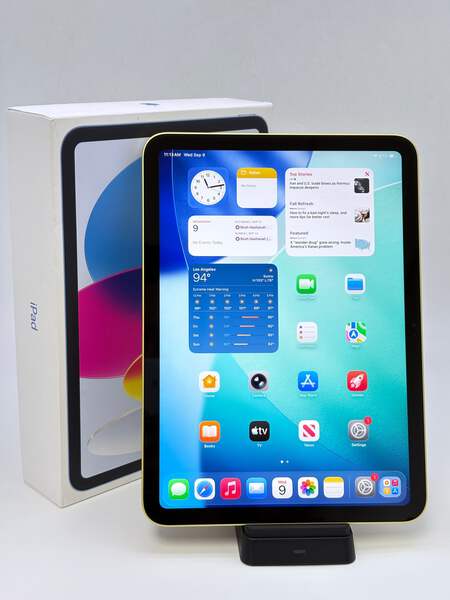 Apple iPad 11th Gen A3354 MD4D4LL/A 128GB Wi-Fi Only Yellow *READ