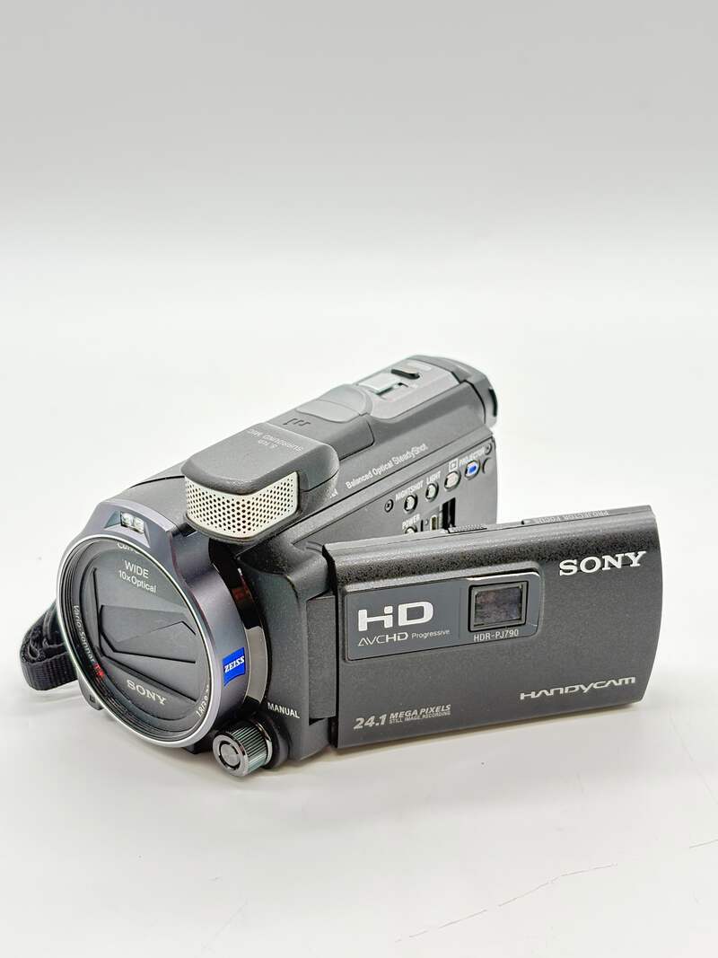 Sony HDR-PJ790V HD Handy Cam Zeiss Video Camcorder W/ Battery | eBay