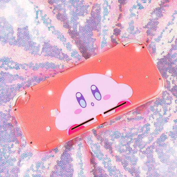 Kirby Skin - Pink Anime Nintendo Switch Lite OLED Wrap – Beluga Design