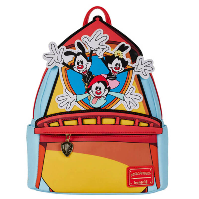 トリック Animaniacs WB Tower Faux Leather Officially Licensed Mini Backpack