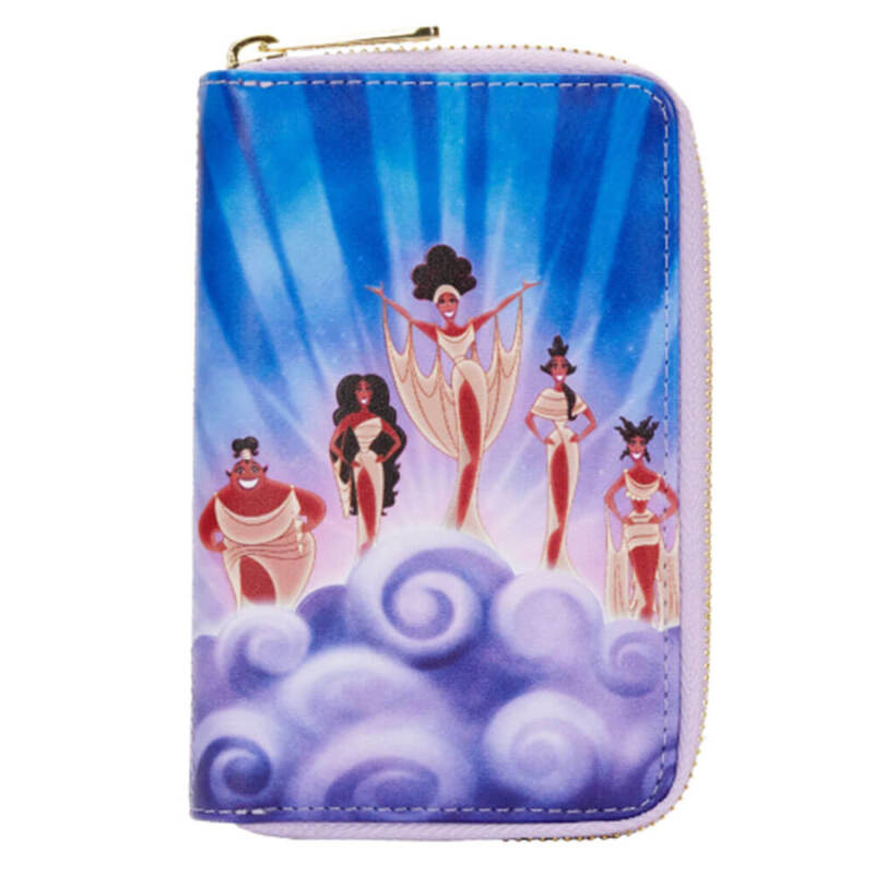 Hercules (1997) Muses Clouds Faux Leather Collectible Zip Purse