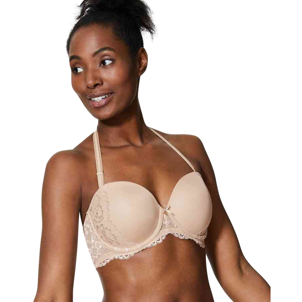 36B Bra M/&S Louisa Lace Non-Padded Longline Full Cup Bra