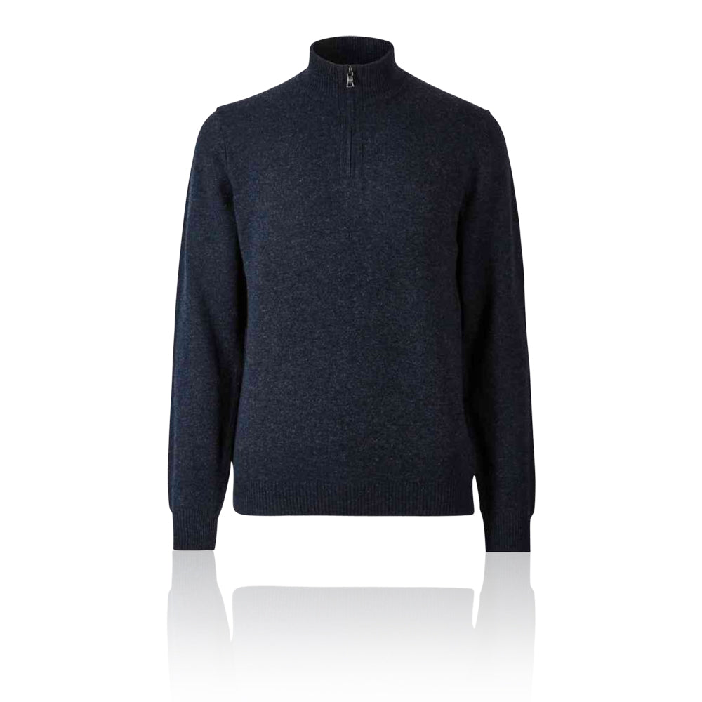 m&s half zip jumper