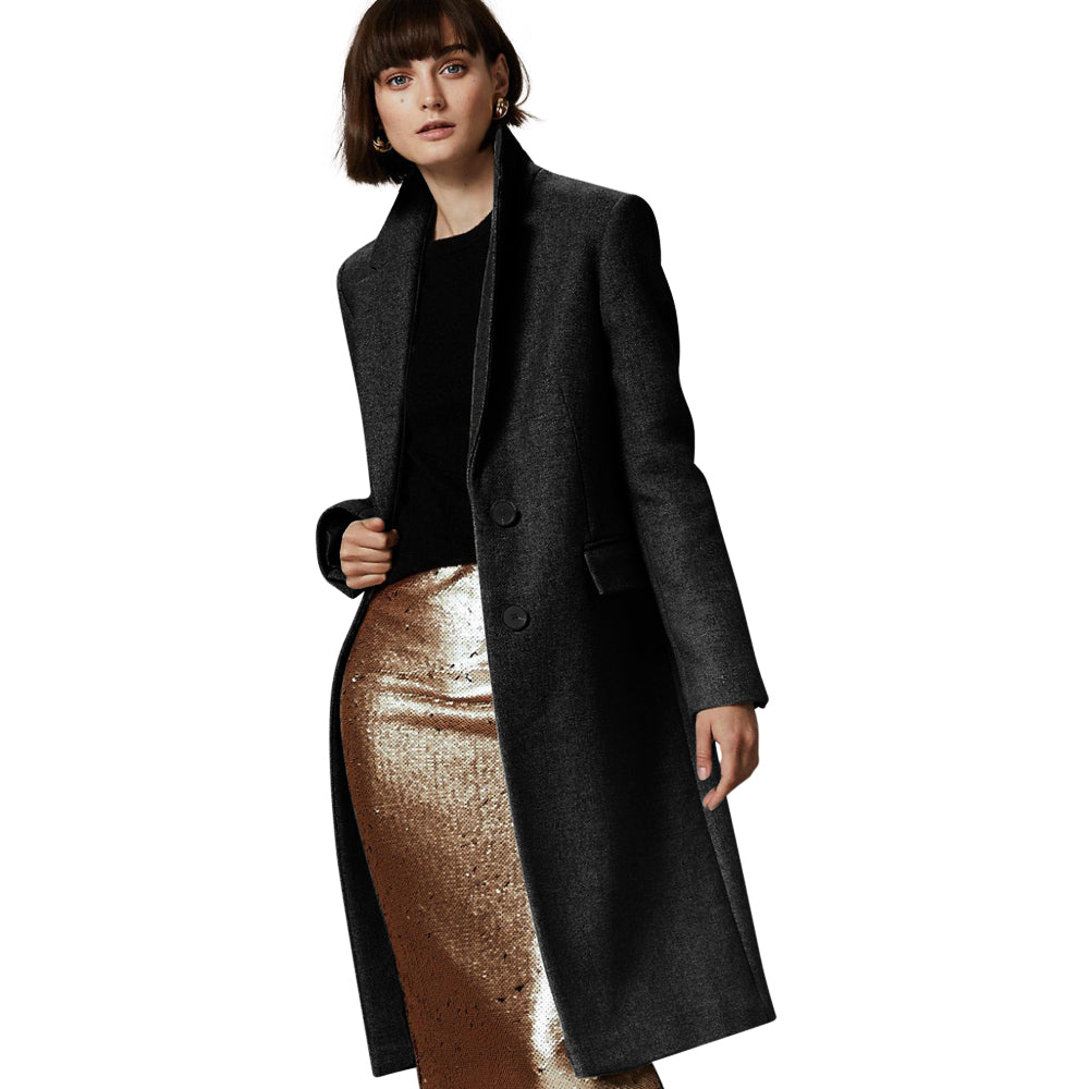 Marks /& Spencer T491408T M/&S AUTOGRAPH Wool /& Cashmere Single Breasted Coat £119