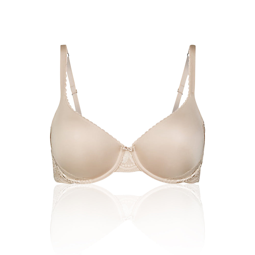 Almond M/&S Non-Wired Full Cup Smoothing Bra RRP £16 34D 34DD 40A 40C 42D