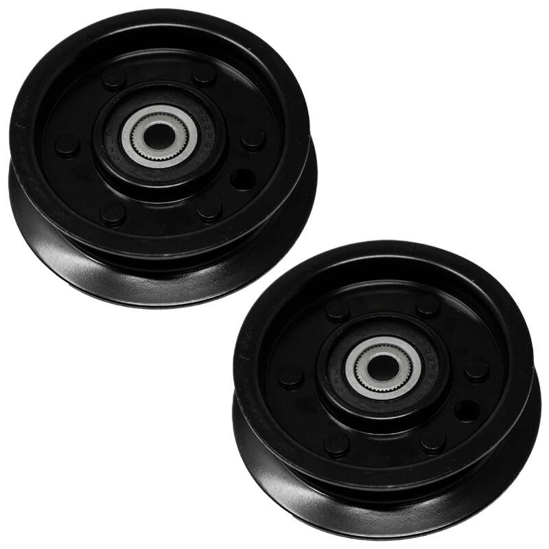 2PK Flat Idler Pulley for Exmark 103-1103 Ultra Lazer Z AS CT HP