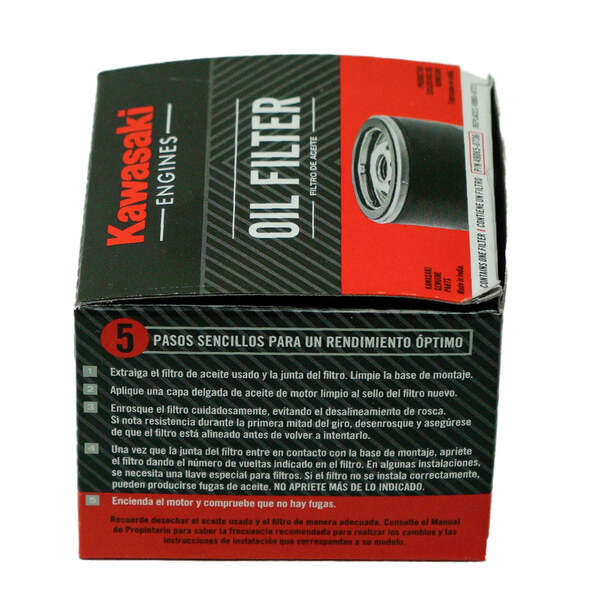 6PK Genuine OEM Kawasaki 49065-0736 Oil Filters 4906-50721 49065