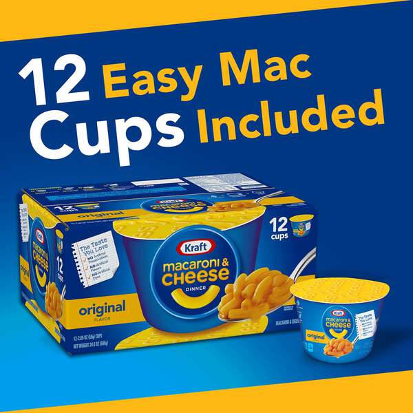 Kraft Macaroni & Cheese Easy Mac Triple Cheese (8.2oz Box , Pack Of 4