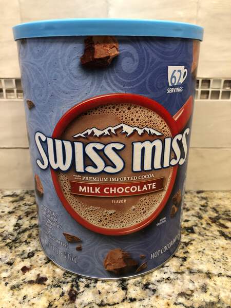 Swiss Miss Milk Chocolate Hot Cocoa Mix Canister 76.5 oz just add