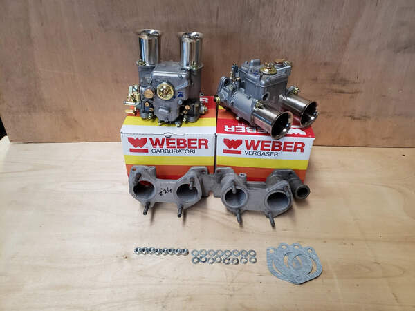 For Nissan / Datsun Z20 Z22 Z24 Twin WEBER 40 DCOE Carburetor Set