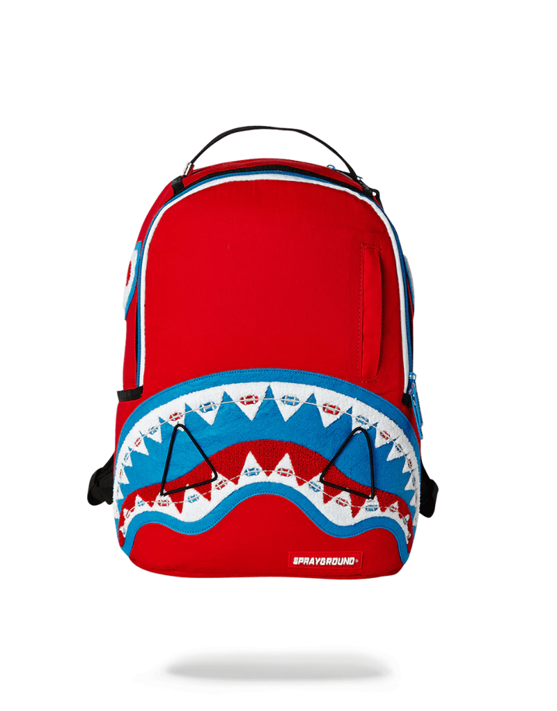 SPRAYGROUND BACKPACK BRACES SHARK (RED) | eBay