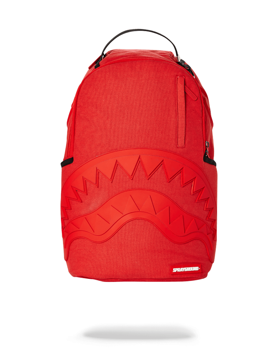 sprayground backpack red