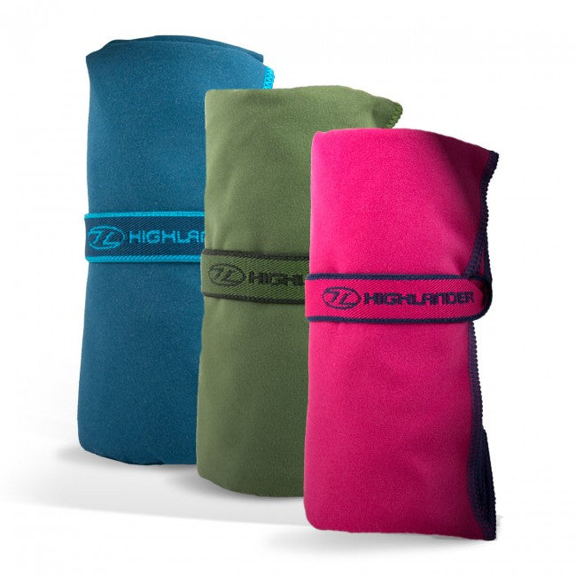 Grey Highlander Travel//Camping Polycotton Pillow with Stuff Sac