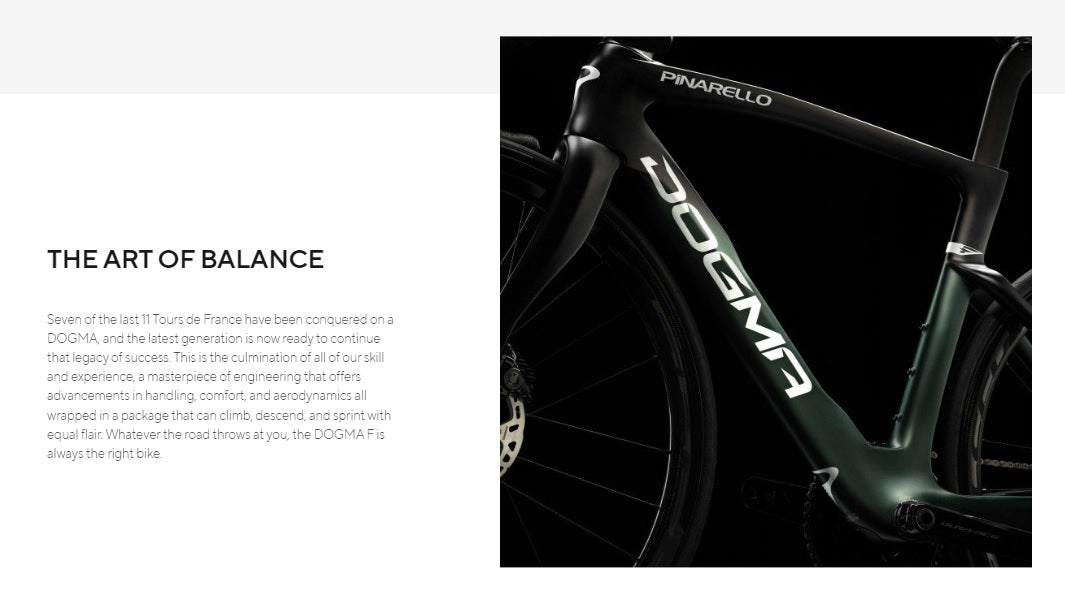 Pinarello Dogma F Dura Ace Di2 12 Speed Disc Road Bike - reg