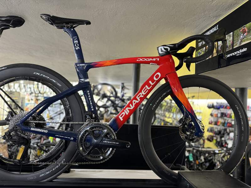 Tom Pidcock's Team INEOS Pinarello Dogma F Dura-Ace Di2 Road Bike