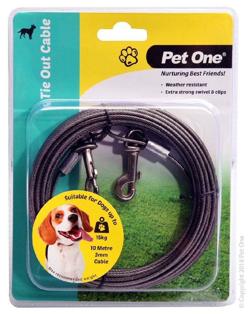 best dog tie out cable