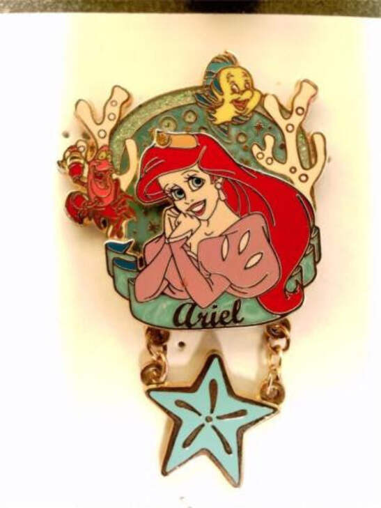 disney artist proof princess icon ariel flounder sebastian ap pin 46118 ebay ebay