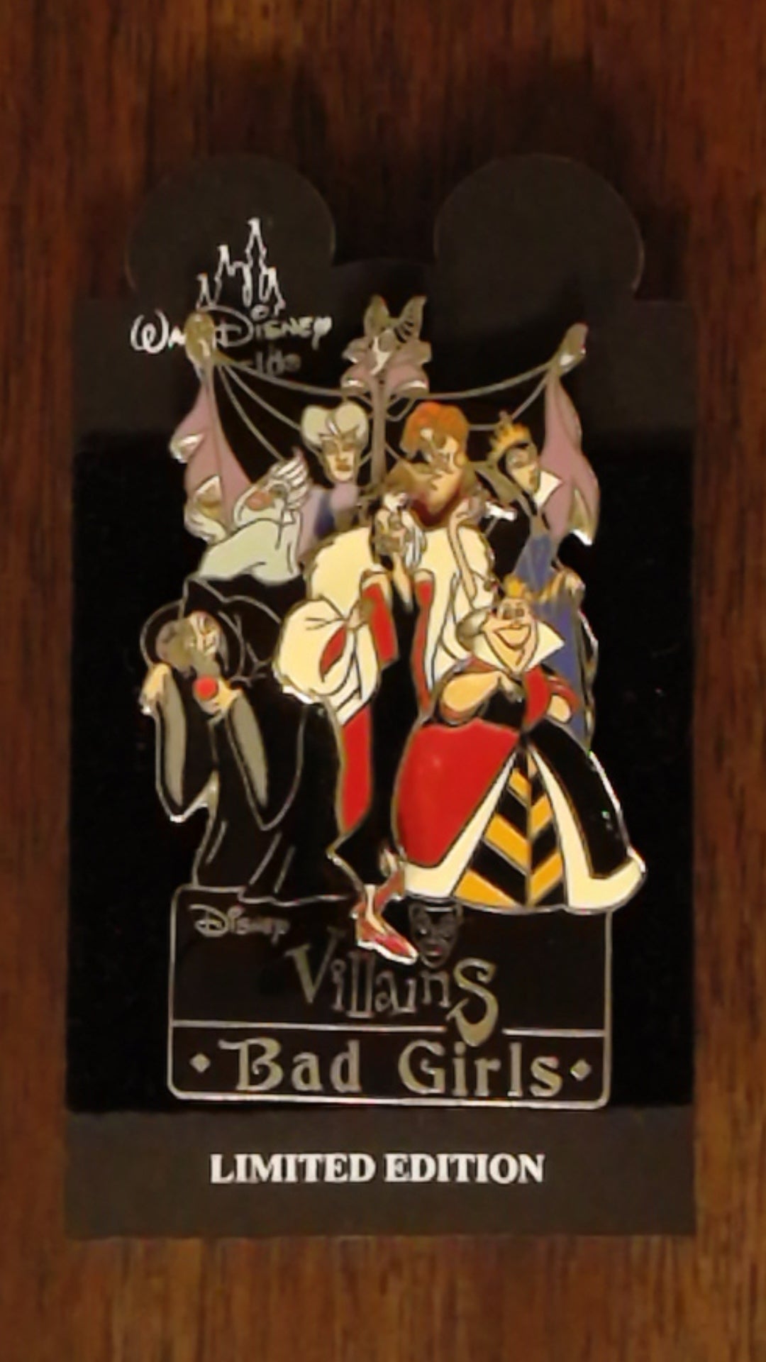 Bad Girls boxed pin Pin 3482 Disney Villains