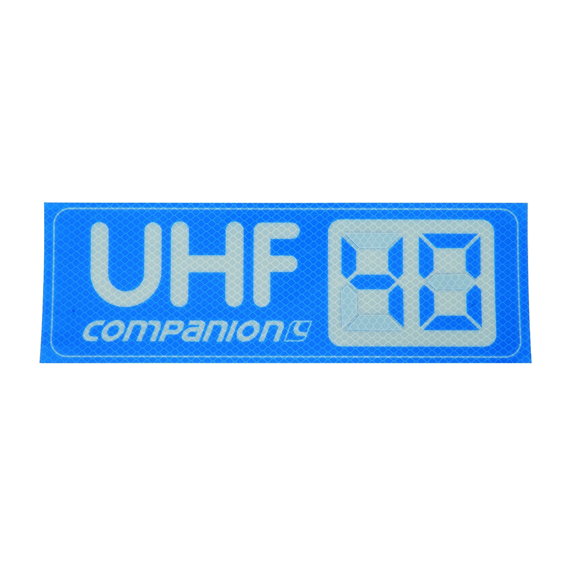 Companion UHF Channel Sticker BRAND NEW, DISPLAY YOUR UHF CHANNEL ON VAN OR TRUCK