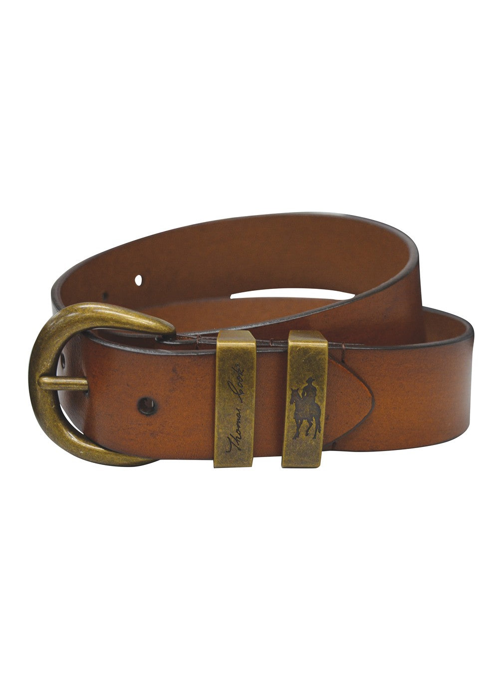 Thomas Cook Brass Twin Keeper Belt BRAND NEW WITH TAGS