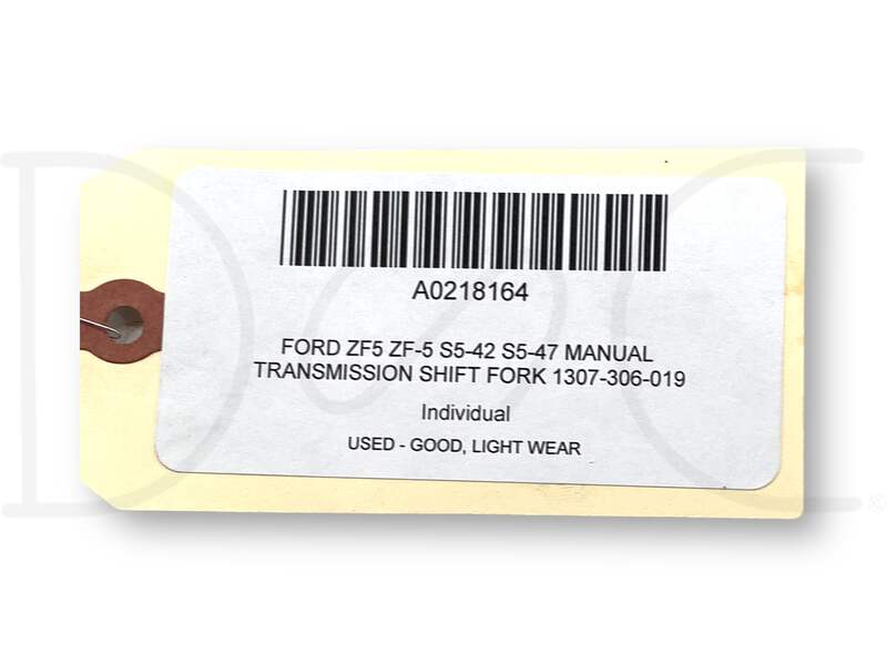 Ford ZF5 ZF-5 S5-42 S5-47 Manual Transmission Shift Fork 1307-306