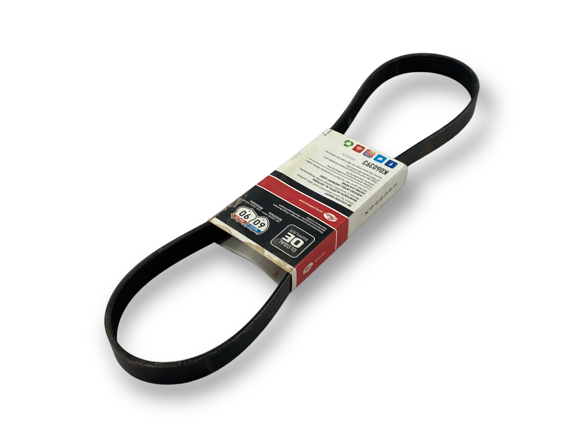 Gates K060393 Serpentine Micro-V Belt 6PK998 | eBay
