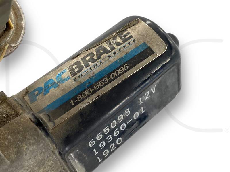 Pacbrake Exhaust Brake Control Solenoid 12V C11736 665093 | eBay