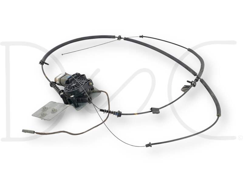 2016 Ford F350 rear power sliding window assembly internal cable pulley
