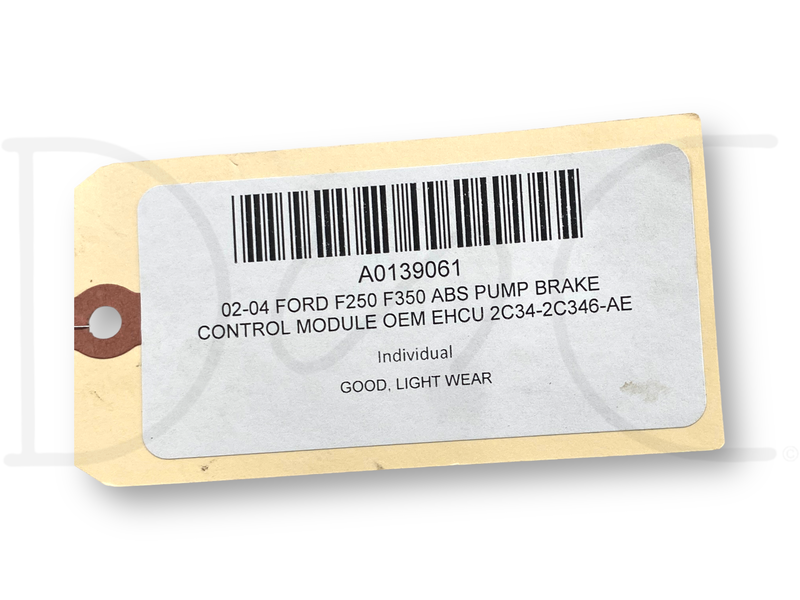 02-04 Ford F250 F350 ABS Pump Brake Control Module OEM EHCU 2C34
