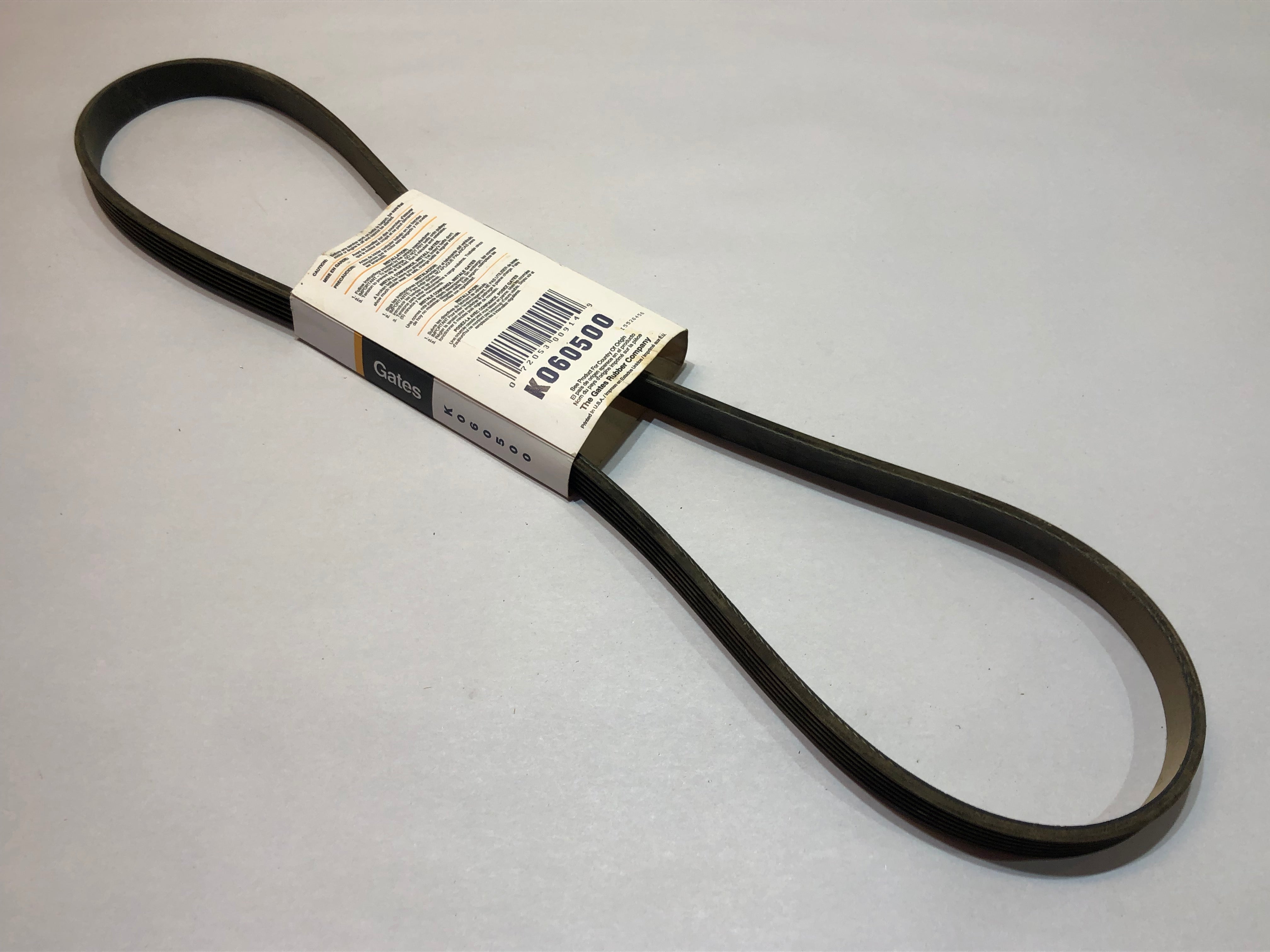 Gates Micro-V # K060500 Serpentine Belt NOS 21mm X 1290mm | eBay