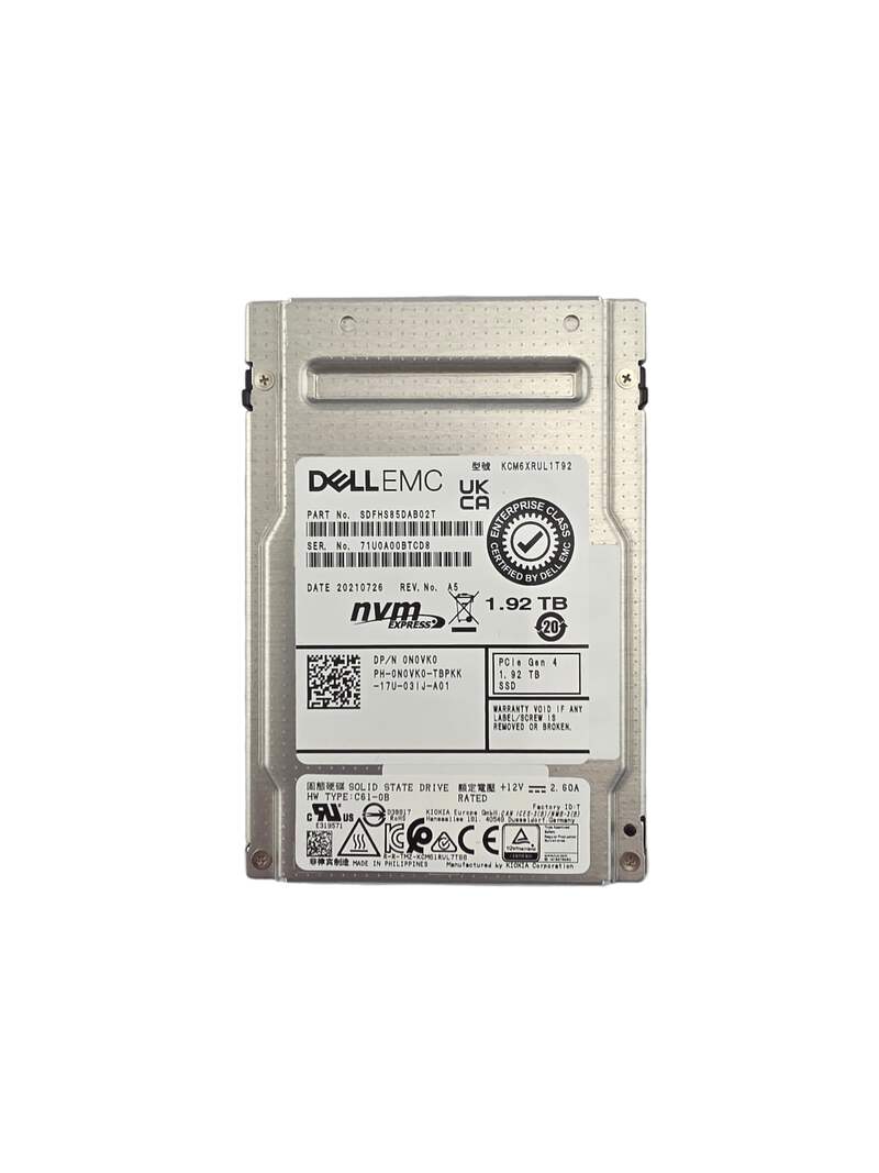 Dell SSD NVMe 2.5" 1.92TB TLC Read Intensive
